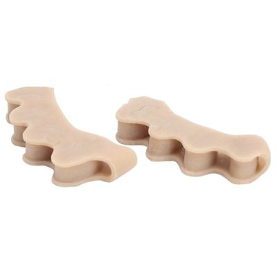 2 шт. Вальгусная деформация большого пальца стопы Корректор Унисекс Силиконовый разделитель пальцев Уход за ногами Корректирующее средство Тип для домашнего использования