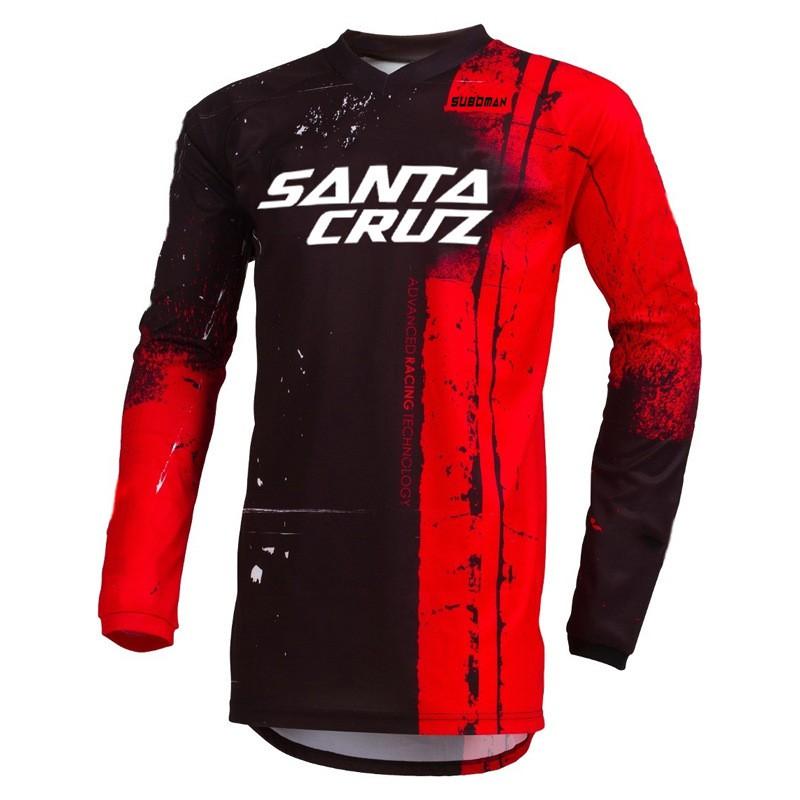 Mens Off-Road Motorcycle Riding Suit Mountain Bike Downhill Jersey Breathable Quick-Dry Cycling Apparel