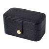 Mini Jewelry Storage Box PU Leather Jewelry Display Case Simple Ring Necklace Case  Travel