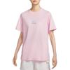 Nike Sportswear Loose Fit Round Neck Cotton Comfortable Casual Breathable T-Shirt Women T-Shirt Pink HM4625663