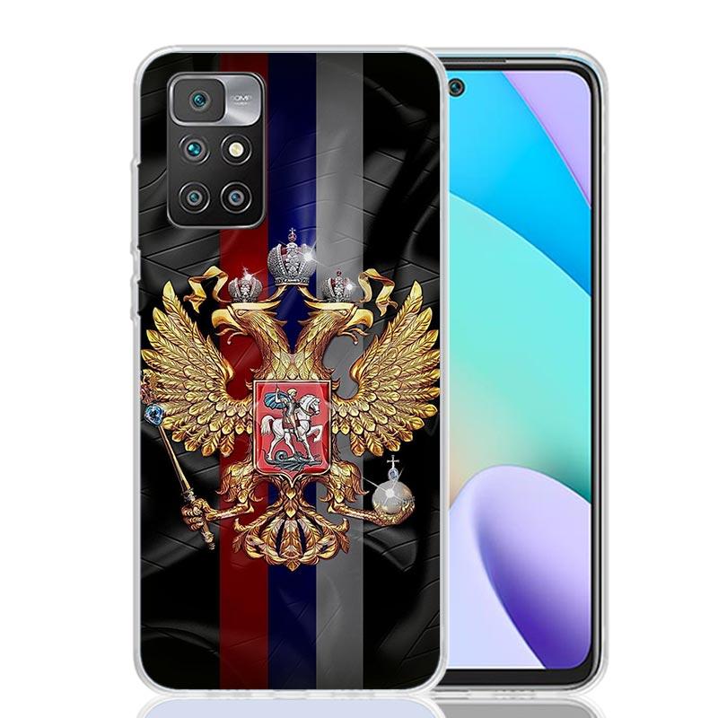 Чехол для телефона с национальным флагом RU FR UK для Xiaomi Redmi 12C 13C 14C 12 13 10 10A 10C 9 9A 9C 9T 8 8A 7 7A 6 6A K70 K60 K40 K20 Pro 12