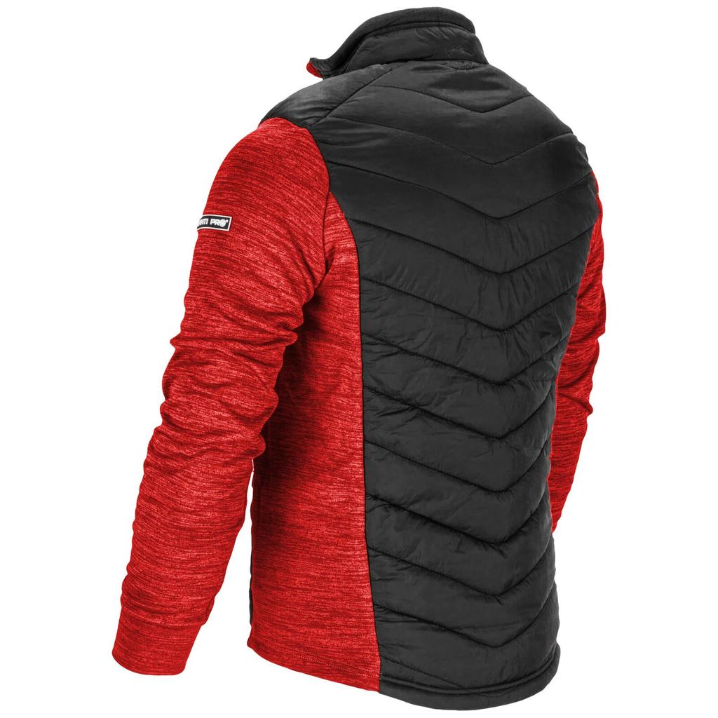 Red and Black Insulated Sweatshirt, "2Xl", Ce, Lahti