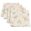 4PCS 40x40CM Floral Printed Cloth Napkins Japanese Style Dinner Dish Towel Wedding Restaurant Bar Table Mat Serviette De Table