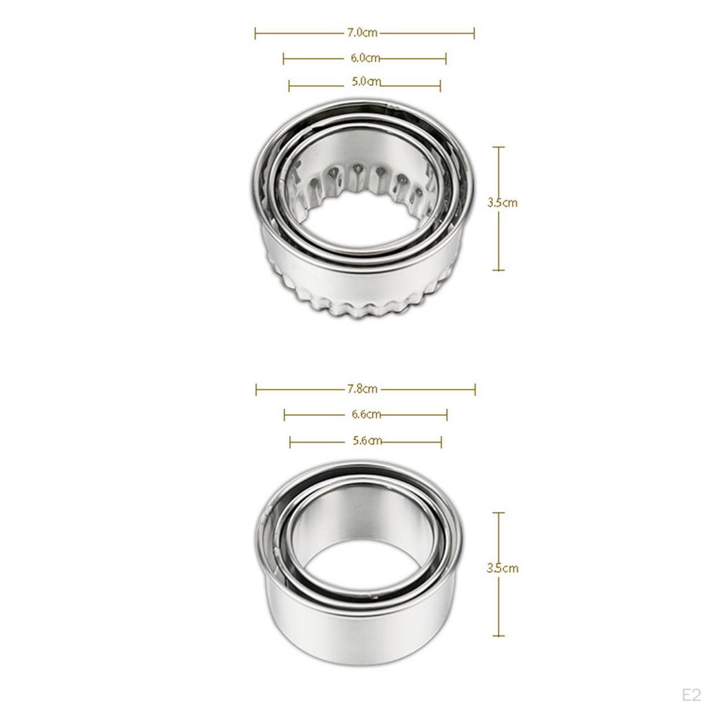 Набор для пельменей, Пресс-резак для изготовления аксессуаров, Нержавеющая сталь для печенья,