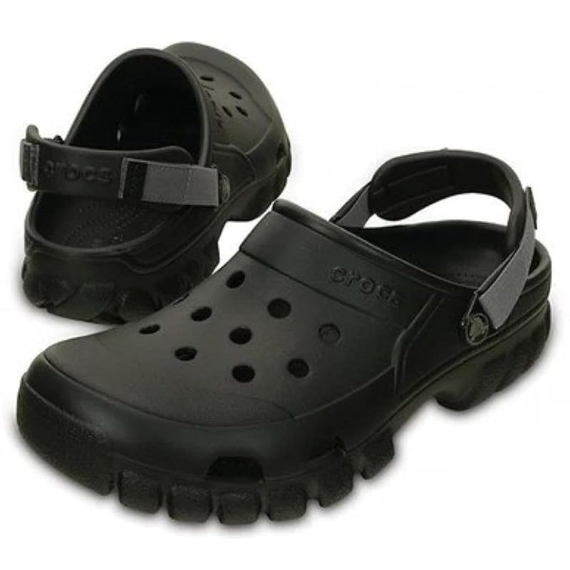 [CROCS] Сандалии-сабо Off-road Sport, Черный/Графитовый, Размер 27 см