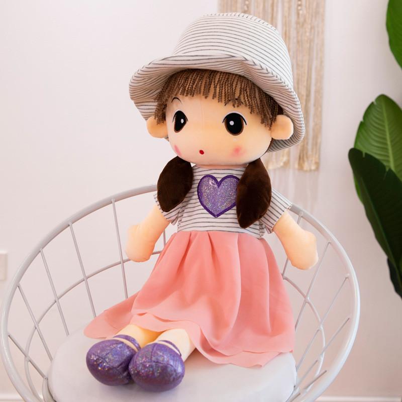 Очаровательная кукла-фея «Милое сердце» из плюша, мягкая игрушка из хрустального велюра, большого размера