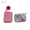 New Unicorn Short Zipper Small Wallet, Hairball Wallet.