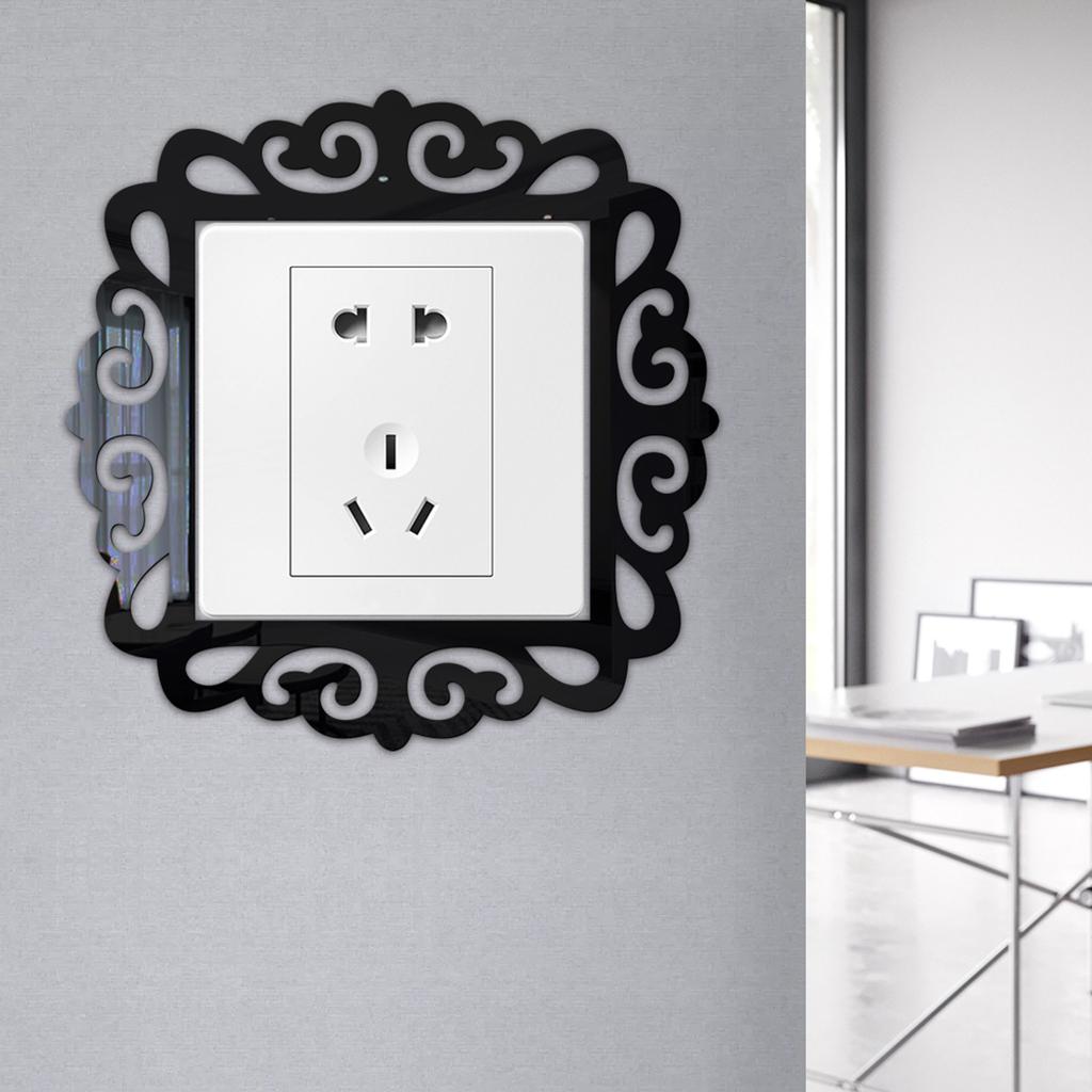  Рамки для фотографий в стиле зеркала на стене с наклейками для домашнего декора для магазина 