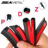 Car Door Seal Strip Auto Stickers Rubber D Z P Type Noise Insulation Anti-Dust Soundproofing Sealing Strips Interior Accessories