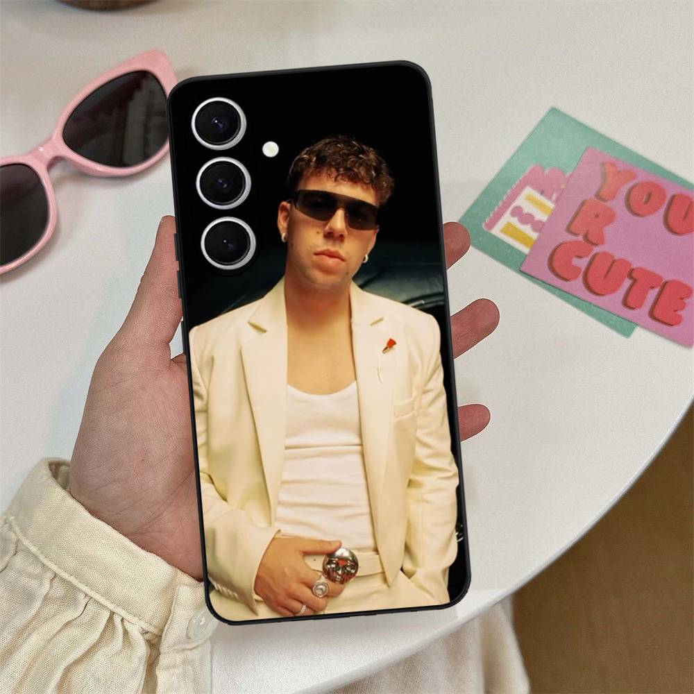 1 шт. Популярный певец Q-Quevedo Чехол для телефона для Samsung S 24 Fe 25 Ultra Plus 20 Lite 21 30 22 23 24 22 Ultra 5G Fundas