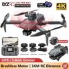 LYZRC L600 PRO MAX GPS Drone 4K HD Dual Camera Professional Dron Three-Axis Gimbal Brushless Motor 5G WIFI FPV RC Quadcopter Toy