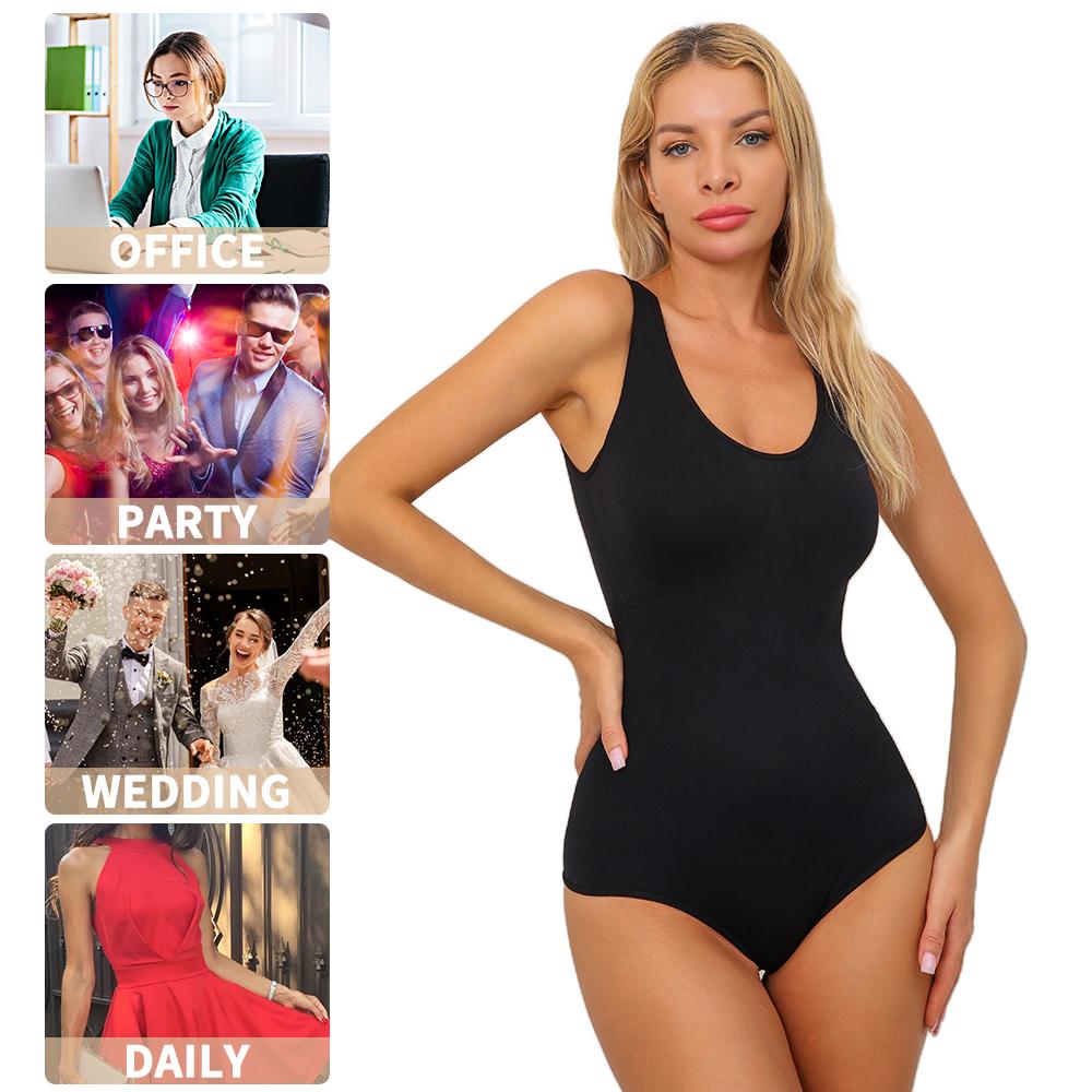 Корректирующее белье для женщин Стринги Боди Тренажер для талии Формирователь всего тела Нижнее белье для похудения Купальники с контролем живота Топы Бесшовный комбинезон со стрингами