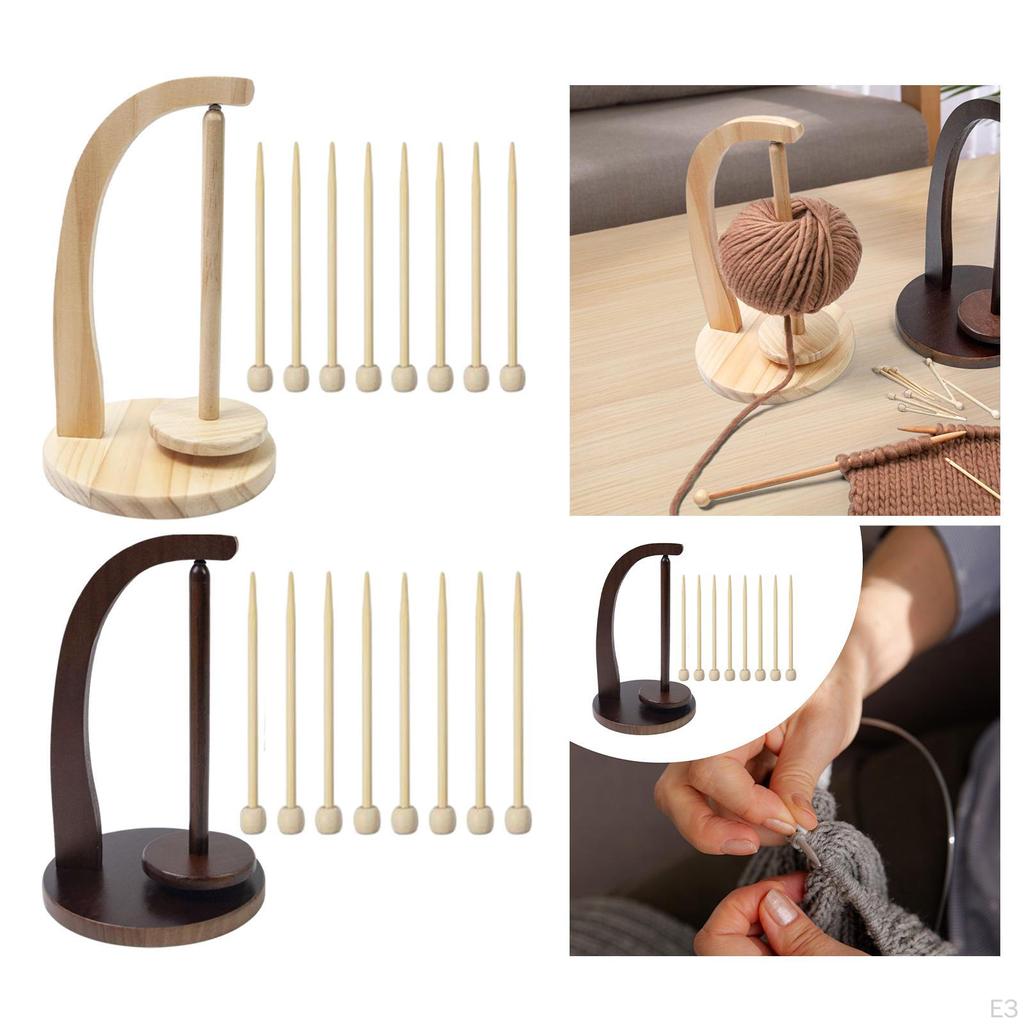 Crochet Thread Holder Wool for Craft Knitting, Sewing,