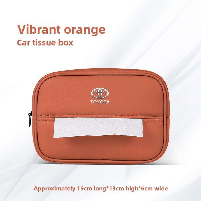 Applicable to Toyota Vesa Lingshang Lingfang car tissue box bag, Asian Dragon Land put car interior supplies pumping box FH1