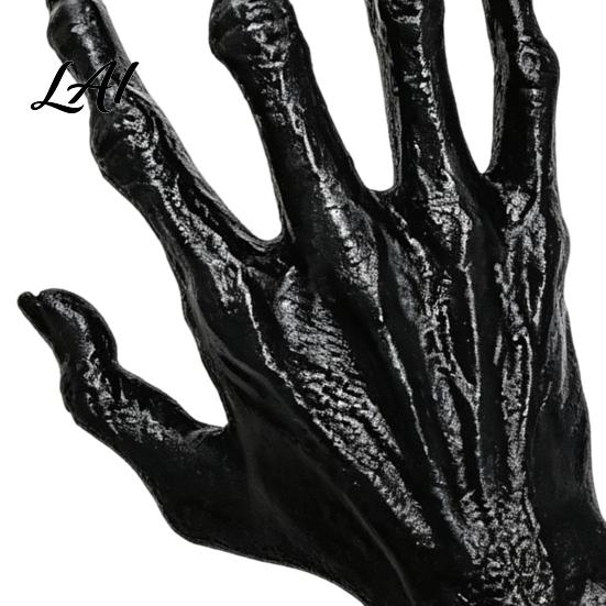 Creative Headphone Stand 3D Printed Skeleton Hand Jewelry Display for Rings Earrings Gothic Organizer Unique Earring Storage Tray Bracelet
