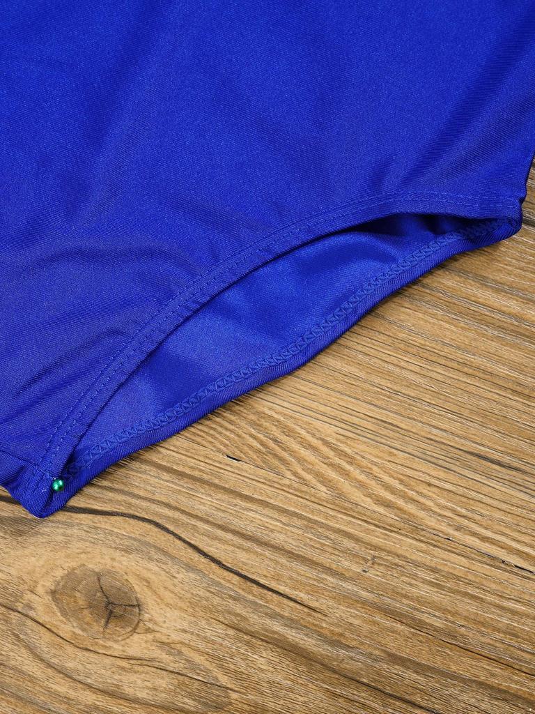 Детский комбинезон для девочек без рукавов с вырезом на спине для балета, гимнастики, костюмы для девочек Bailarina