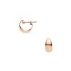 Серьги Vendome Aoyama K18 Розовое Золото Базовые Кольца AGAA1223 PG [Официальные] (Маленький)