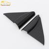18 Tuda Interior Triangle Trim: Electroplated Panel Sticker for Car Window Decoration