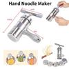 Electric Pasta Noodle Maker 5 Molds Noodle Pasta Machine Portable Rechargeable Utility Kitchen Gadget