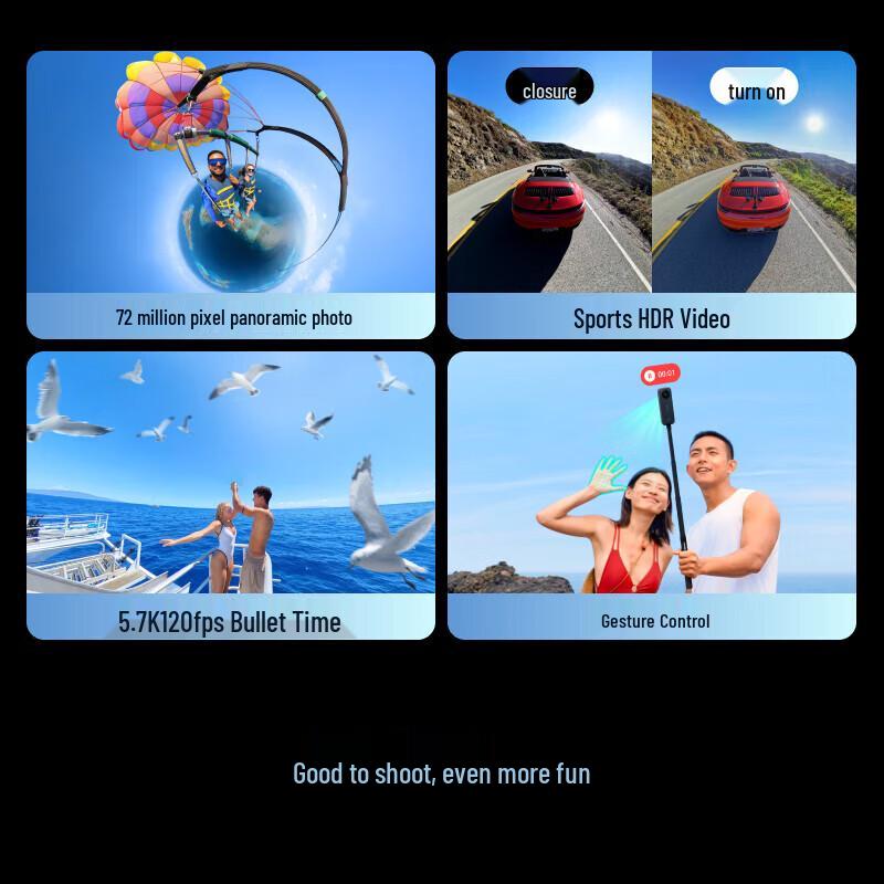 Insta360 X4 8K 360° Panoramic Action Camera (CN version)