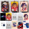 Alain Prost Racer Posters F1 Racing Metal Signs Retro Custom Tin Plates for Wall Art Decoration Vintage Home Decor Items Room