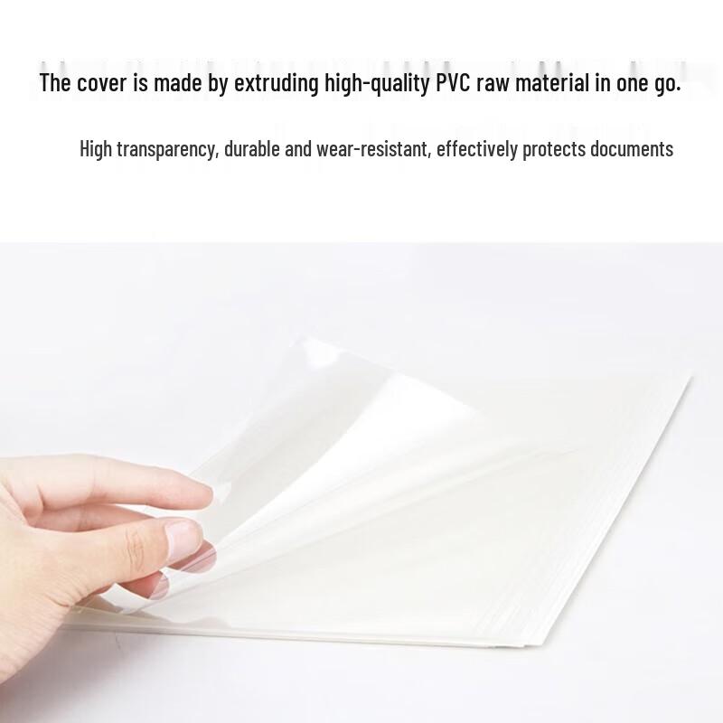 Deli A4 Thermal Binding Transparent Covers CN plug (adapter included)