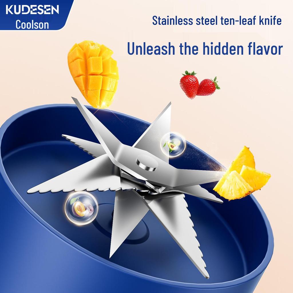 Портативный стакан-соковыжималка Ton Ton большой вместимости для свежих фруктов и дробленого льда