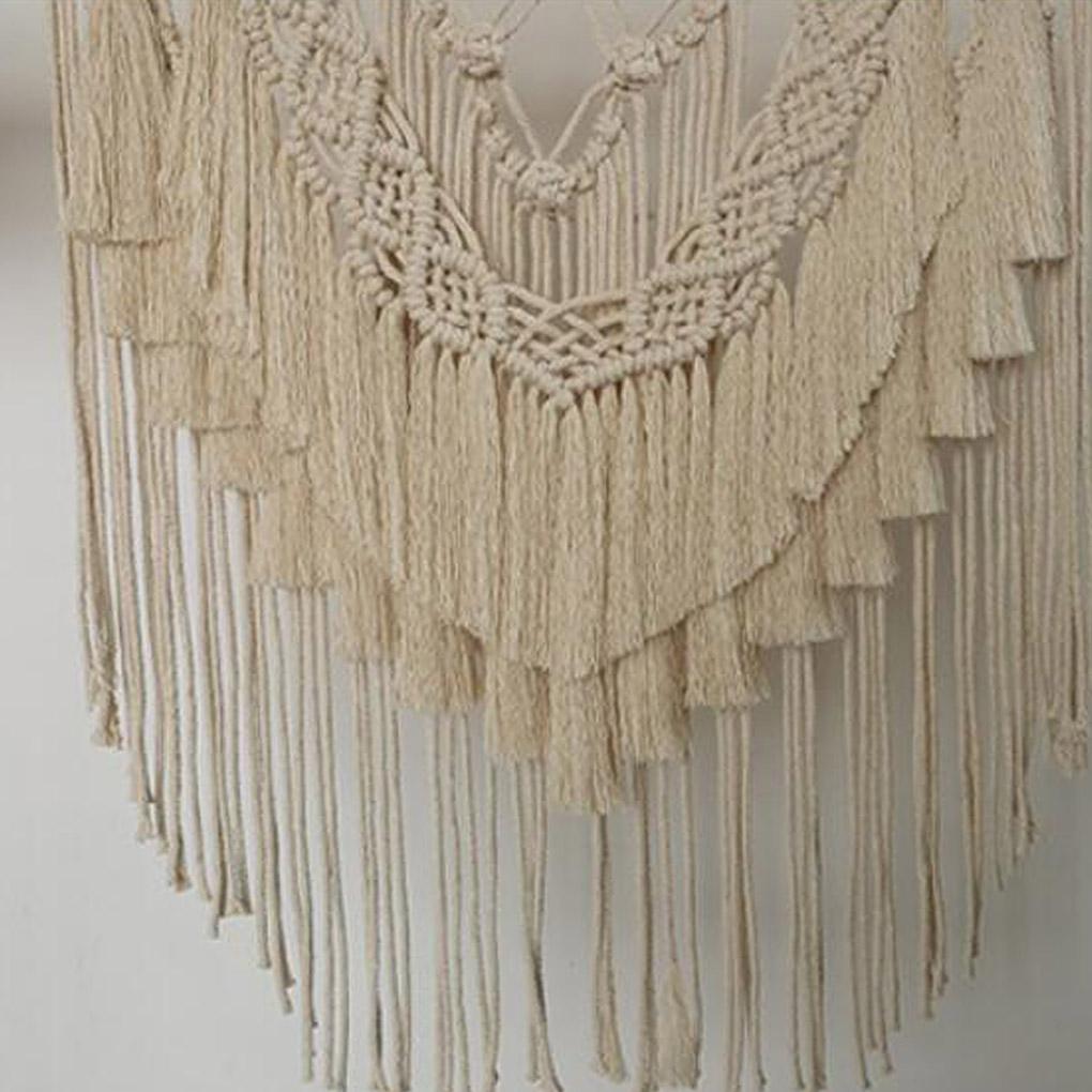 200 м ручной работы макраме бохо декор 3 мм хлопок бежевая нить шнур веревка витая веревка DIY домашнее свадебное украшение