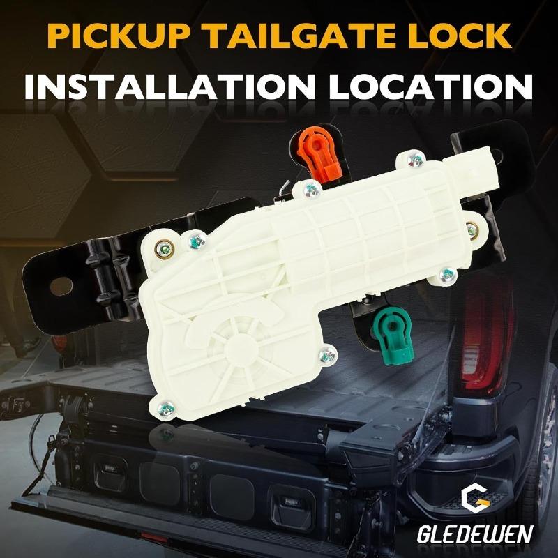 84873070 Pickup Box Tailgate Lock Actuator for Chevrolet Silverado GMC Sierra 1500 2500HD 3500HD 2019-2021 23388757 New