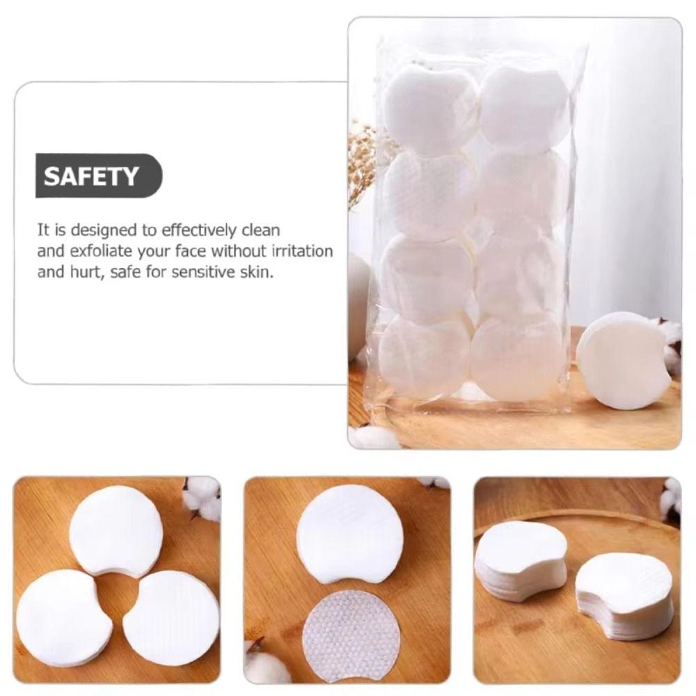 1200Pcs Disposable Makeup Remover Pads Double-sided Face Makeup Cotton Pads  Beauty Salon