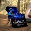 Personalized Custom Name Blanket - Lego Ninjago Print Design,Blanket for Sofa,Bed,Travel,Camping - Soft and Warm, Great Gift