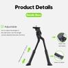 Bicycle Two-Legged Stand Adjustable Simple Installation Universal Non-Slip Bipod Bicycle Stand Mountain Bike Footrest