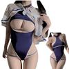 Competitive School Poncho School Open Sailor Gym Bodycon Leotard [R-Dream] Swimsuit, Swimsuit, Cosplay, Included, Swimsuit, Chest, Suit, Costume,
