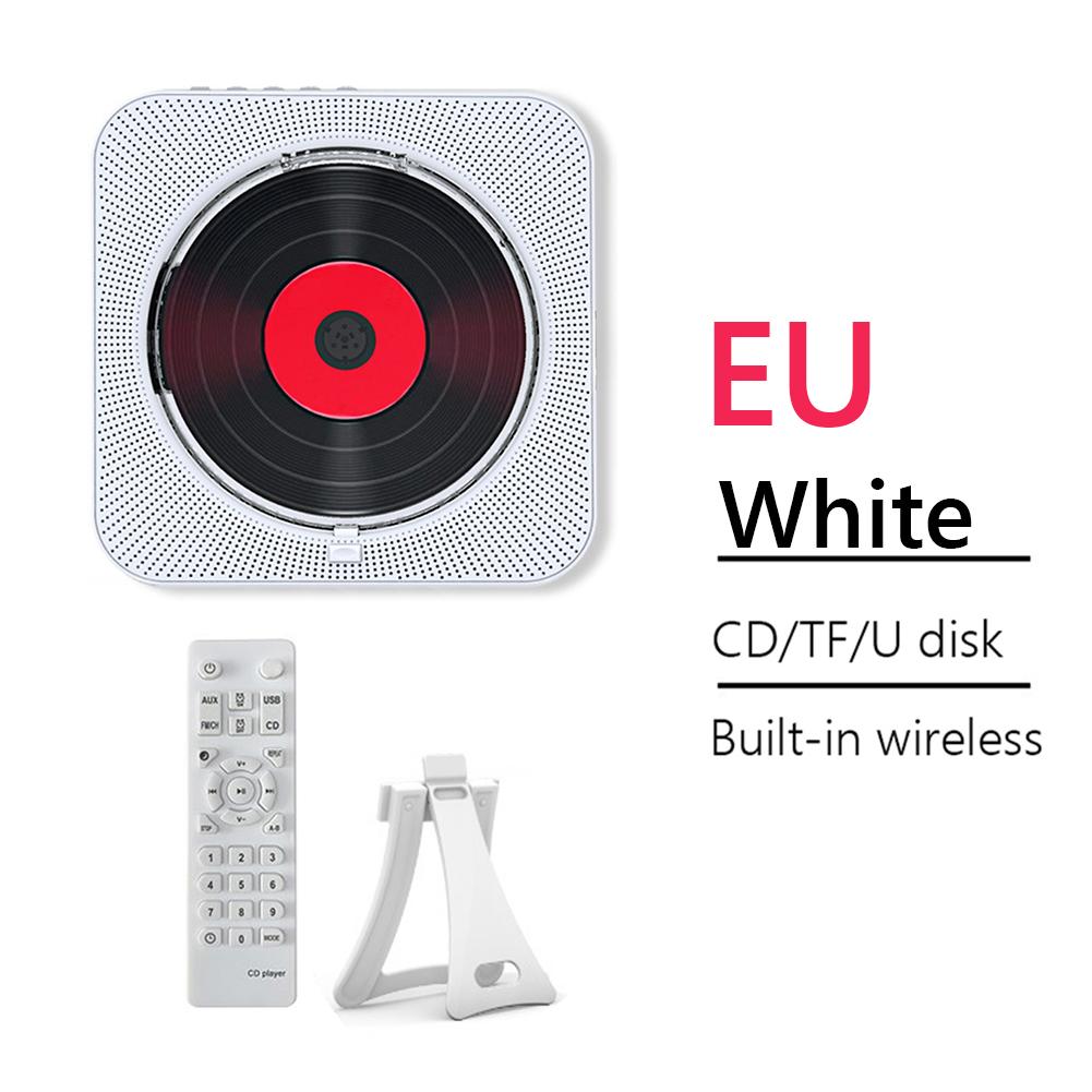 Новый портативный CD-плеер Bluetooth5.1 динамик стерео CD-плееры светодиодный экран 3,5 мм CD музыкальный плеер с ИК-пультом дистанционного управления FM-радио