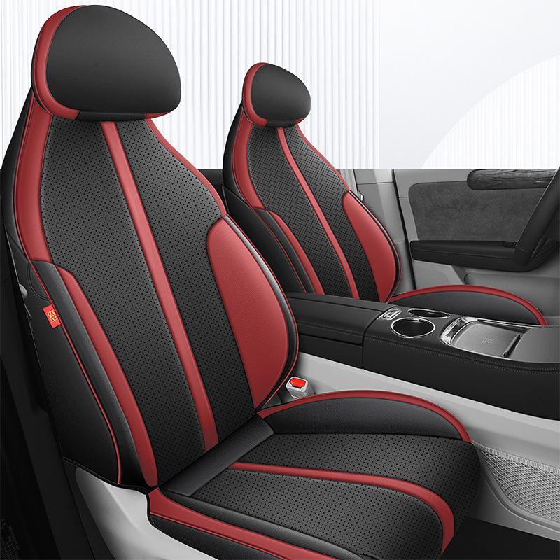 Leapmotor C11 All-Season Leather Car Seat Cover - Universal Full Coverage Cushion.