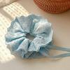 Stylish Lace Hair Scrunchies No Damage Scrunchy Hair Bands Ponytail Holders for Thick Curly and Thin Fine Hair