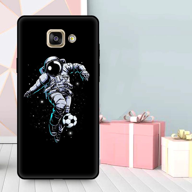 Космический чехол со звездами для астронавта для Samsung Galaxy J3 J5 J7 J1 2016 A3 A5 2017 J4 J6 J8 A7 A9 A6 A8 Plus 2018