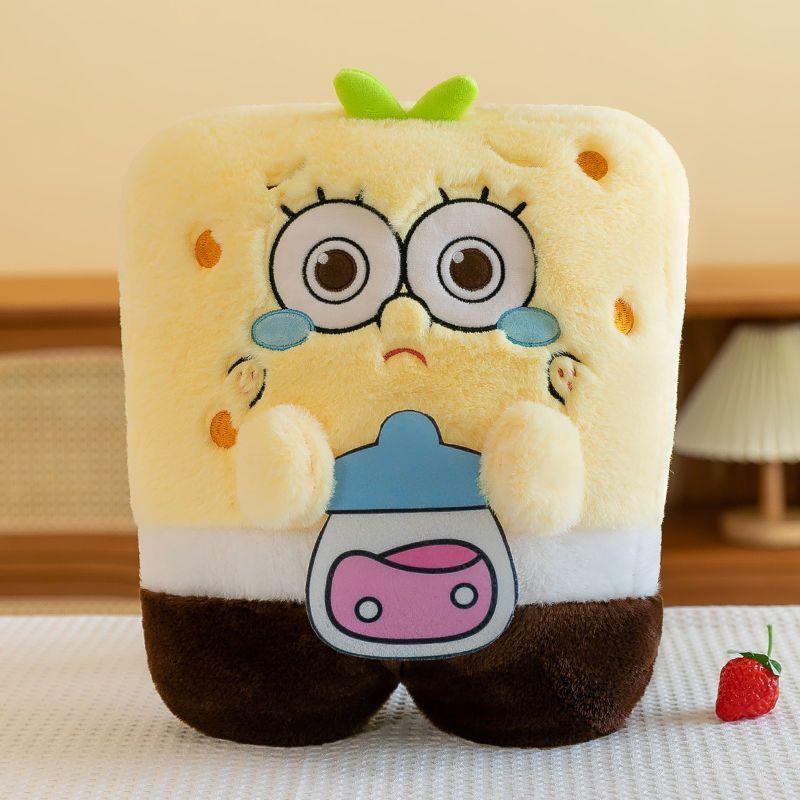 Cute Patrick Star Plush Toy Cartoon Stuffed Animal Doll Kids Birthday Gift Anime Character Soft Pillow For Children