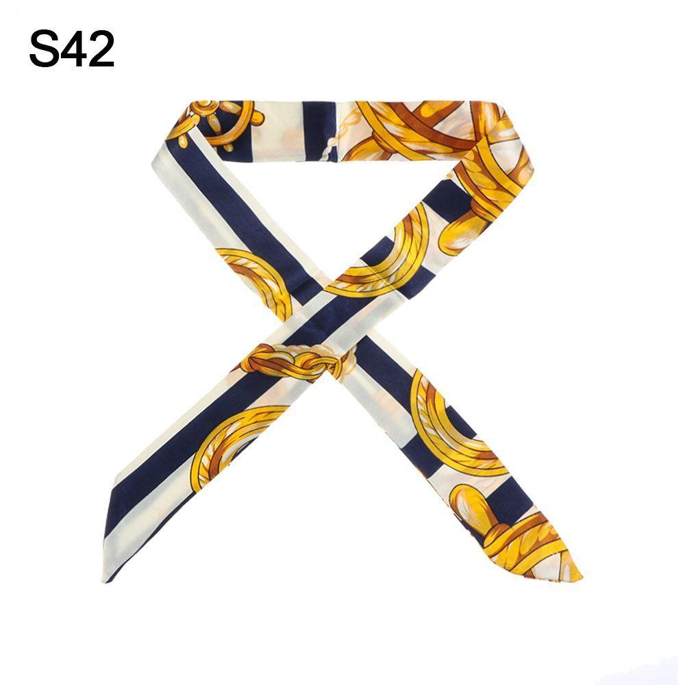 Accessories Hairband Decor Ribbon Scarf Small Silk Scarf Neck Scarf Handbag Handle Ribbon