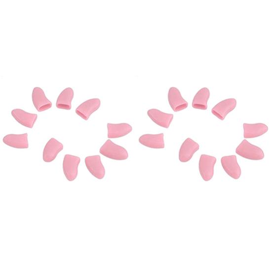 20 шт. мягкие колпачки для ногтей для домашних животных, собак, кошек, котят, лап, когти, аксессуары для домашних животных