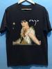 Винтажная хлопковая черная рубашка Enya Унисекс Концертная S до 5XL DO489 Унисекс Футболка