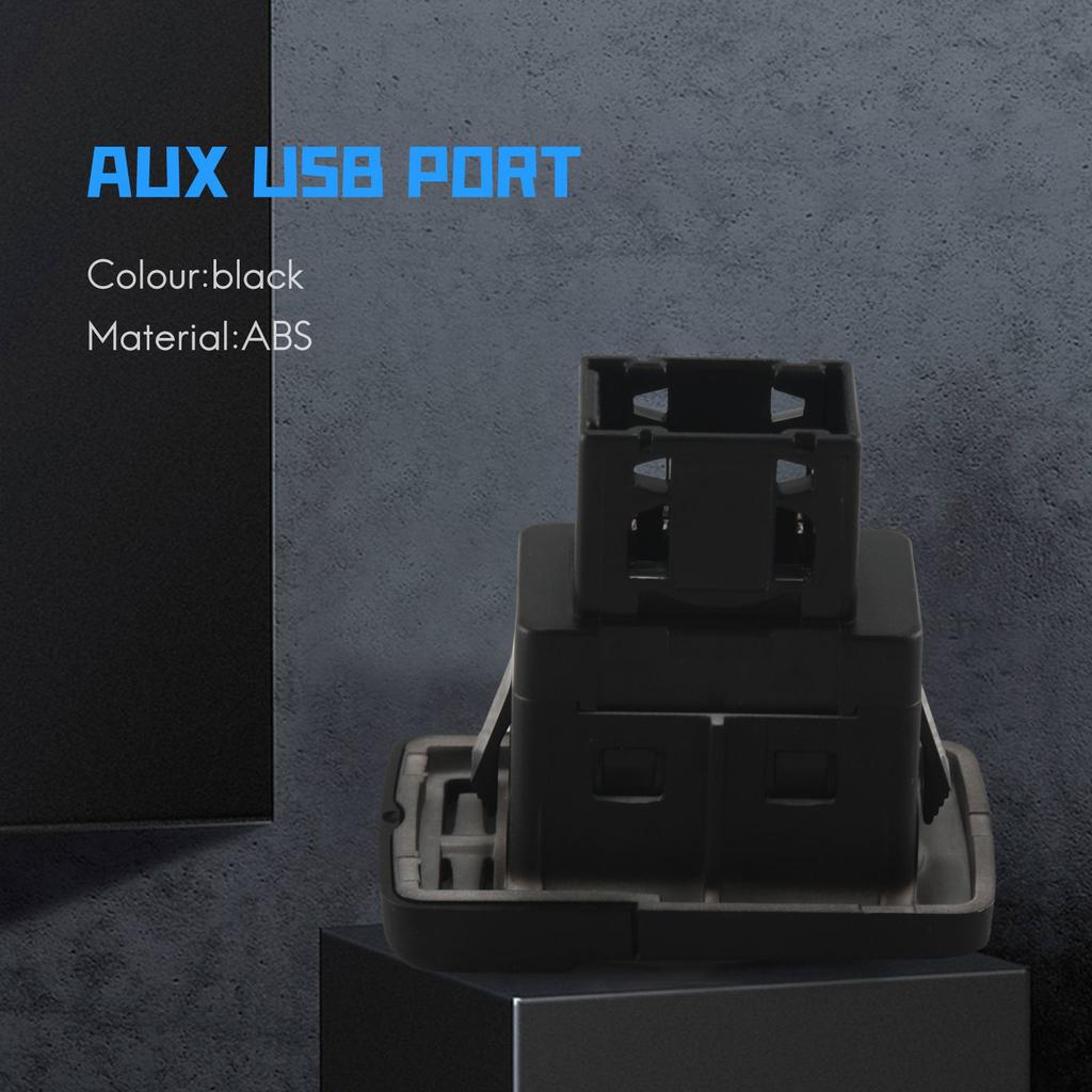 Автомобильный медиаплеер AUX USB-порт, разъем, совместимый с 500 PuntoAbarth 735547937, дополнительные входные разъемы, стереопереключатель, адаптер