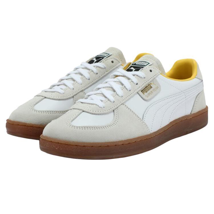 Puma Super Team Summer Fashion Comfortable Low-Top Sneakers Unisex Sneakers White 402252-01