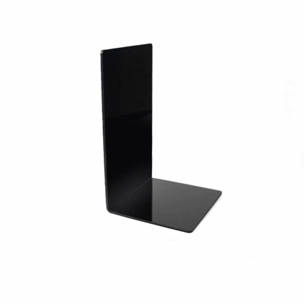 Space-saving Desktop Acrylic Book Storage Rack Durable Acrylic Bookends Gift for Book Loves