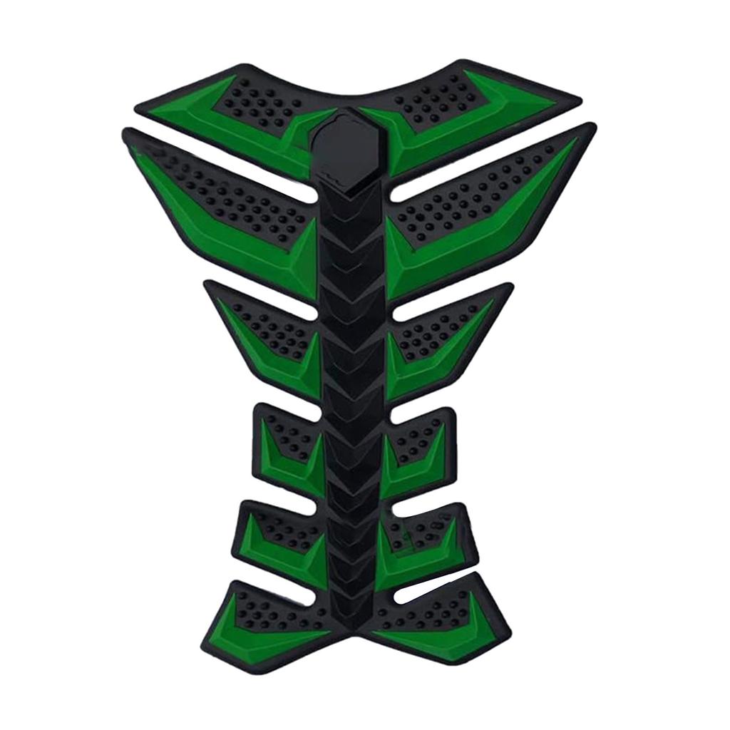 3D резиновая накладка на топливный бак для бензина и масла, защитная крышка, универсальная наклейка на бак мотоцикла, рыбья кость