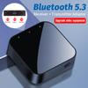 Приемник и передатчик Bluetooth 5.3 3,5 мм AUX Беспроводной аудиоадаптер Bluetooth-передатчик для автомобиля ПК ТВ Наушников