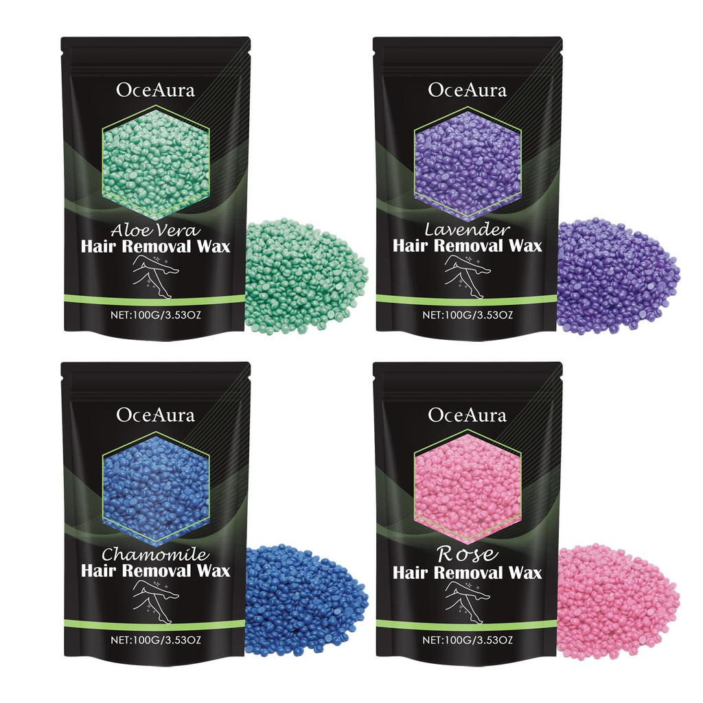 Oceaura Aloe Vera Wax Beans For Gentle Hair Removal Ideal For Smooth Skin And Sensitive Areas
