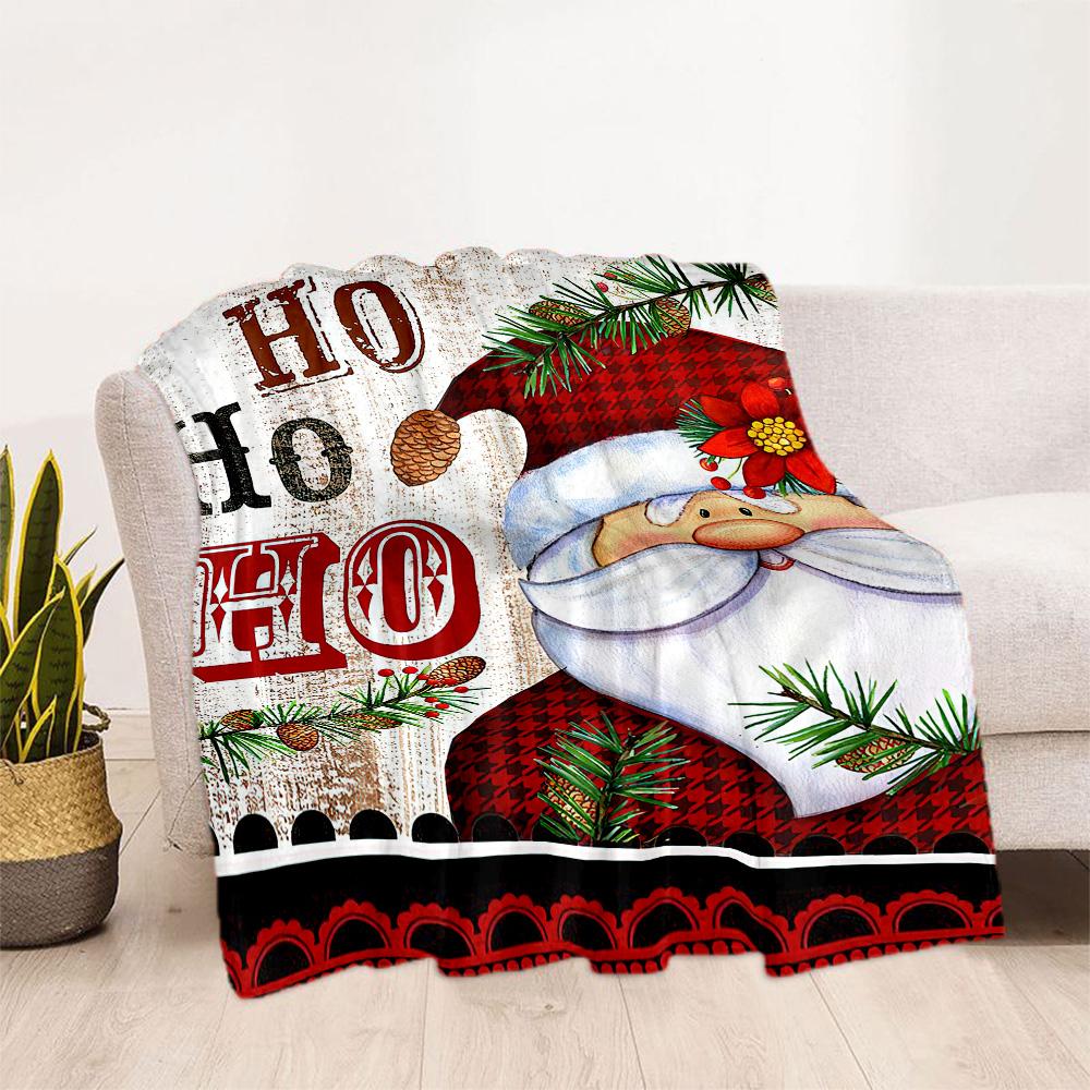 Christmas 202 Blanket Warmthful Decor Great for Sofa Chair Office Chair Four Seasons Multipurpose Modern Gift for Travel Home Birthdays
