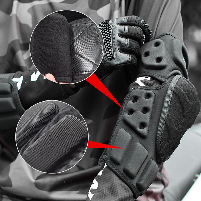 WOSAWE комплекты защитного снаряжения для мотоциклов, бронежилет для мотокросса, противоскользящие наколенники и налокотники