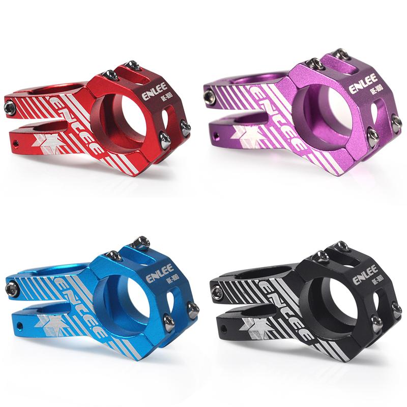 ENLEE MTB Stem 31.8x45mm High-Strength Short Handlebar Stem Aluminum Alloy Bicycle Bridge Racing Downhill Bike / Road Bike Stem